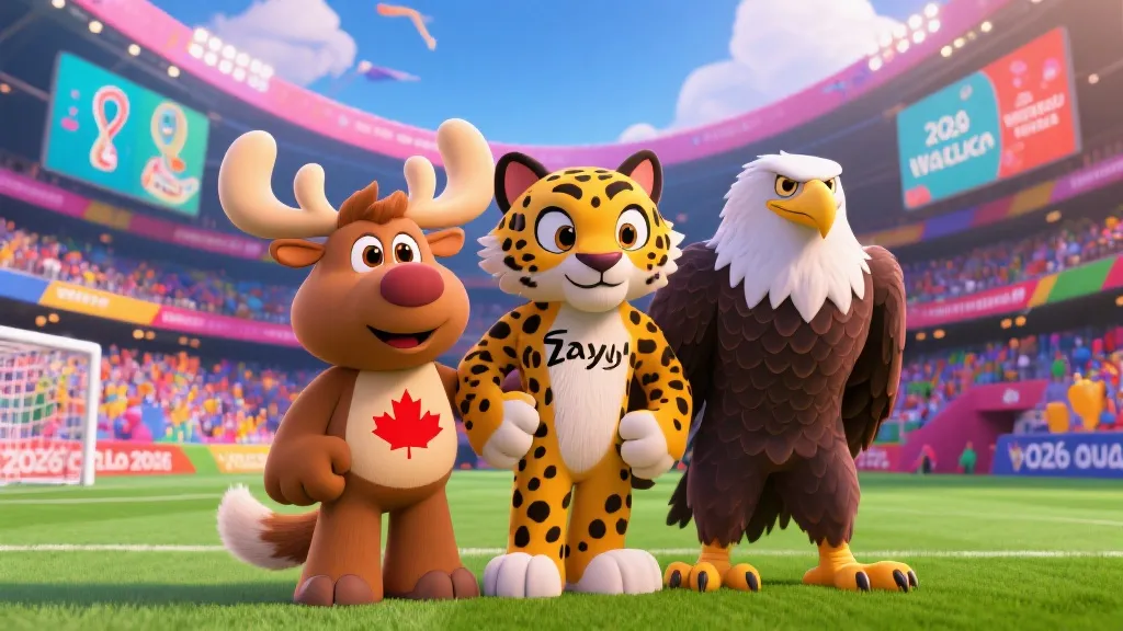 揭秘2026世界杯吉祥物：Maple、Zayu与Clutch背后的文化密码与狂欢寓意